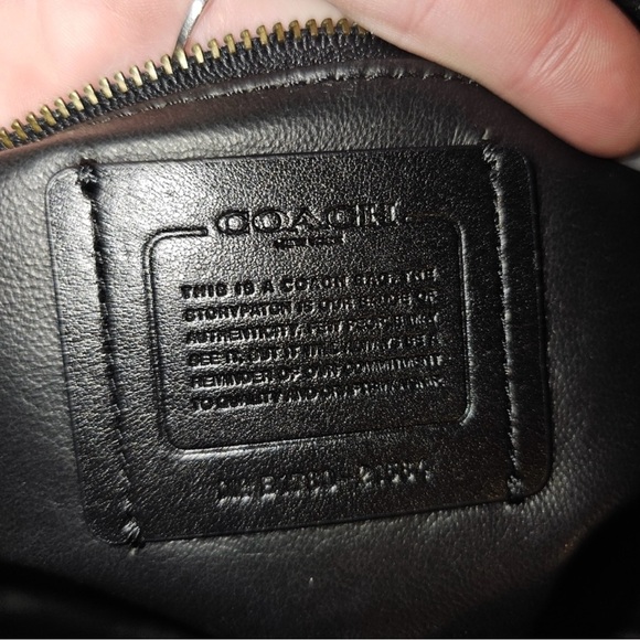 **WOW*SALE** COACH Black Leather W/Snakeskin DRIFTER Crossbody - Picture 14 of 16